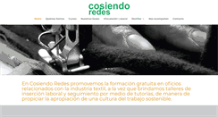 Desktop Screenshot of cosiendoredes.org